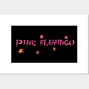 Pink Flamingo Posters and Art